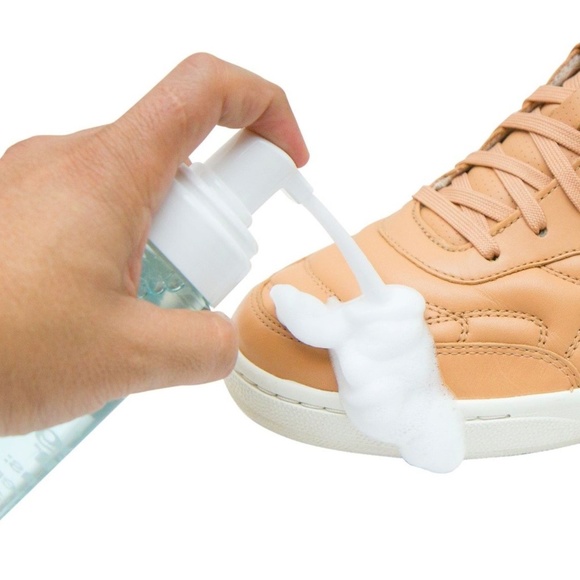 Foam-Tex fOaMiNg Cleaner KiT suede leather sneakers shoes boots foamtex ANGELUS - Picture 2 of 8